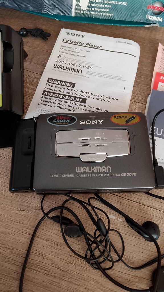 Walkman Sony WM ex 660