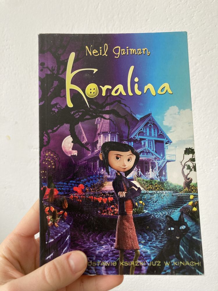 Książka Koralina i tajemnicze drzwi Neil Gaiman książka