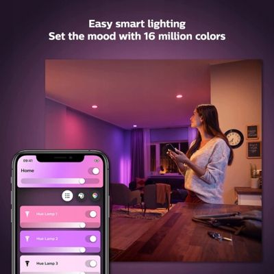 Żarówki Inteligentne Led Philips Hue Gu10 350 Lm 5,7 W 3 Szt.