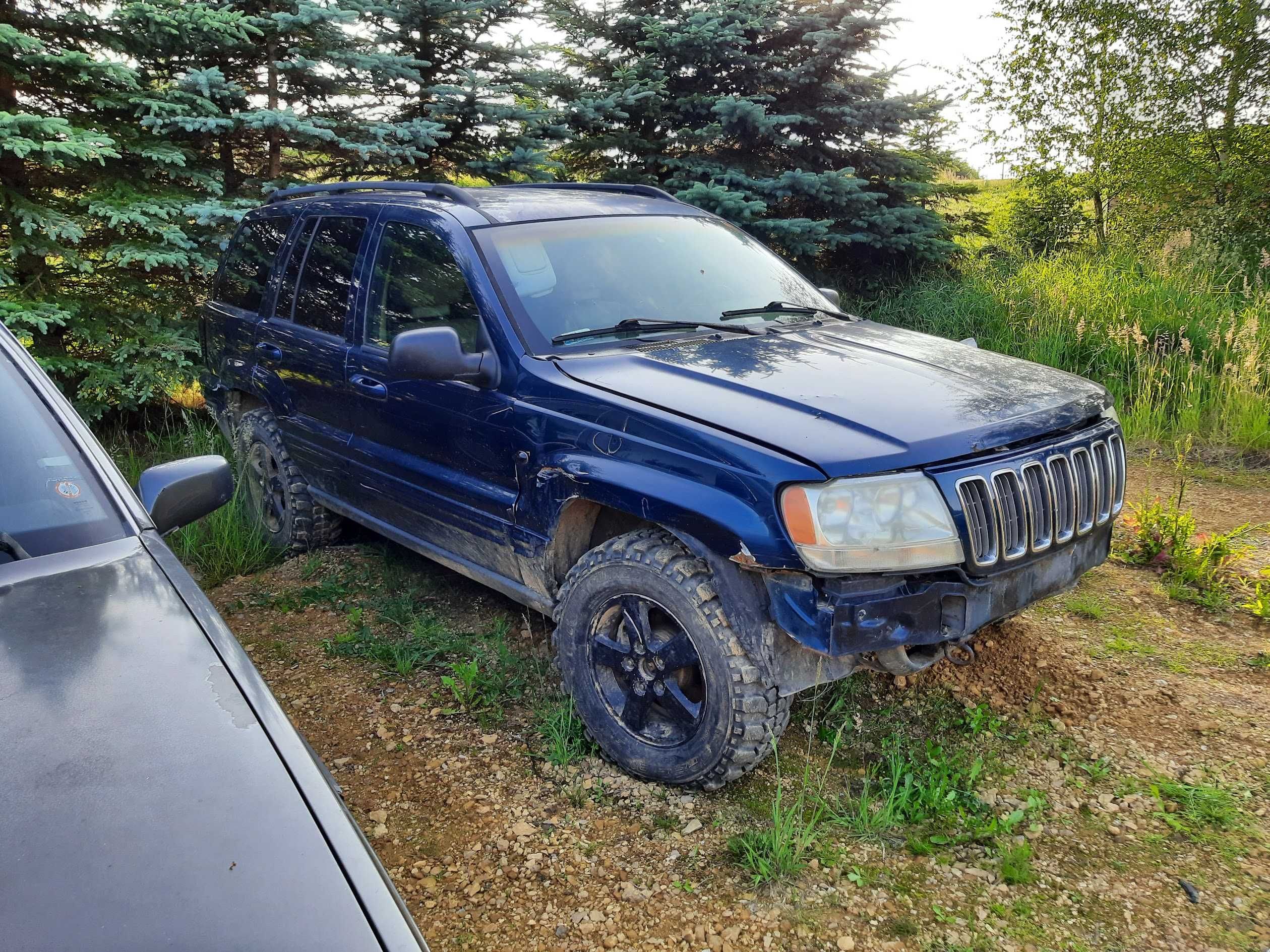 Jeep Grand Cherokee 4.7 - uszkodzony