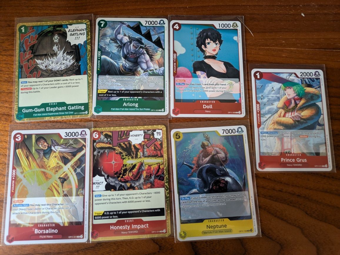 Cartas One Piece OP11