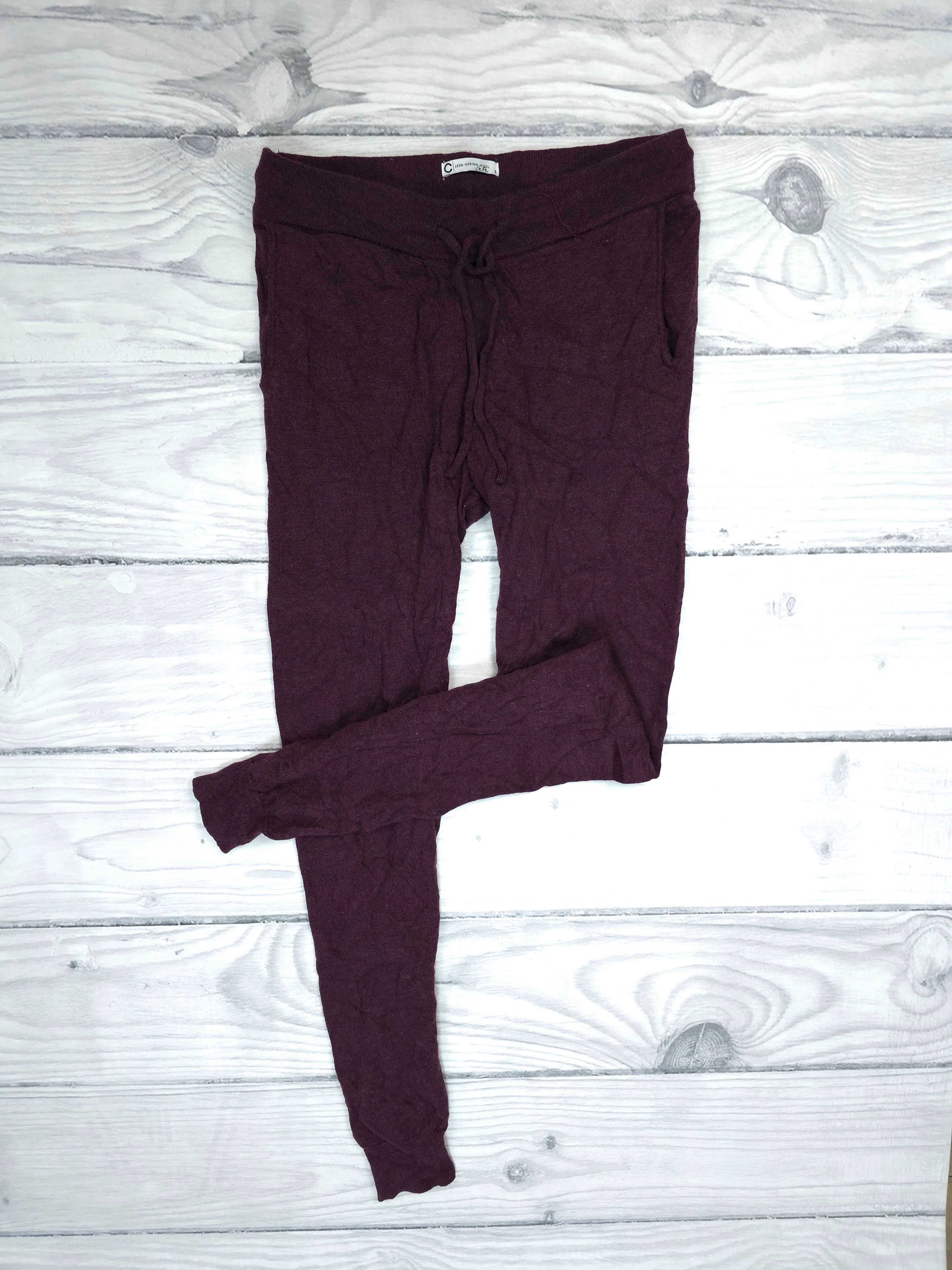 CUBUS Damskie Dresy Spodnie Termiczne Merino Wool S