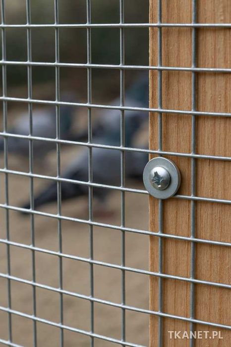 Siatka zgrzewana ocynkowana 19x19 x1,2 hodowlana kojce wybiegi woliery