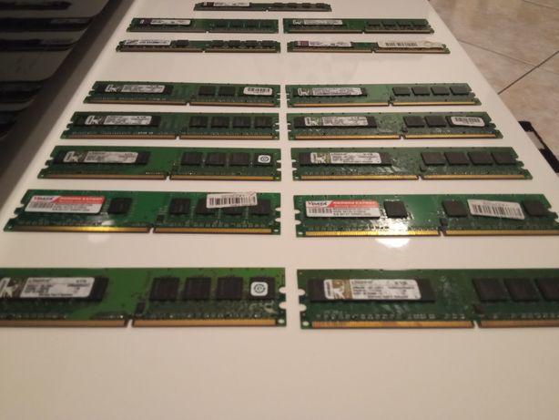 Lote memória RAM ddr 2  5€ unidade