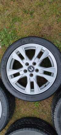 Oryginalne koła honda felgi alufelgi 5x114.3 17 civic Accord crv