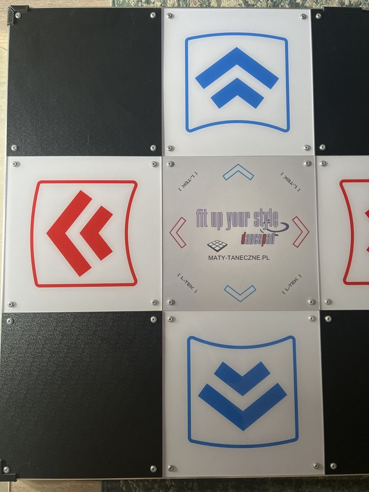 Profesjonala Mata Taneczna L-Tek Stepmania DDR