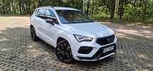 Cupra Ateca hamulce BREMBO kamery 360 skóra duża NAVI Salon Polska FV 23%