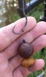 Przypony karpiowe blow back rig korda wide gape x 4 z długim włosem