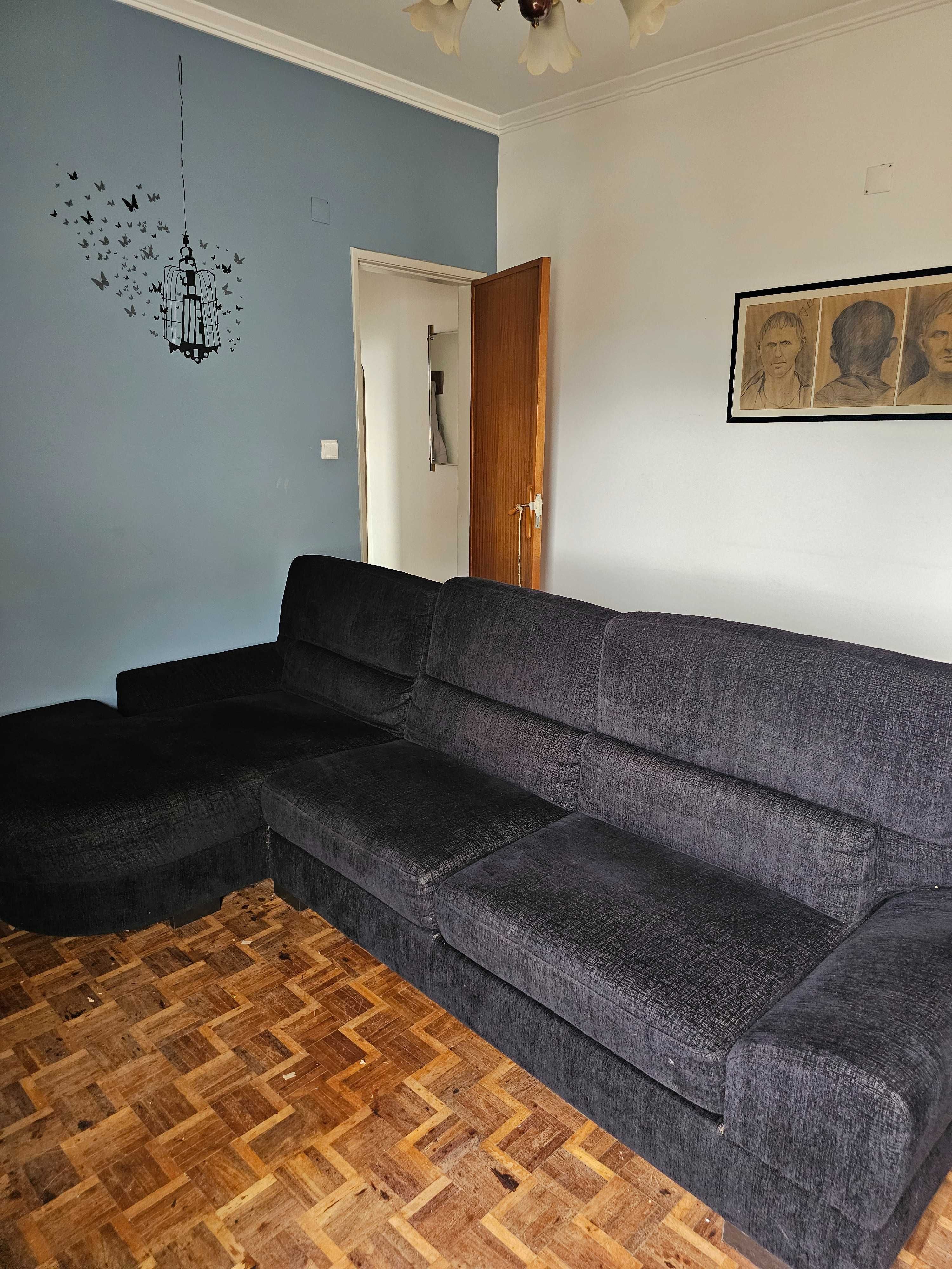 Sofa com chaise long