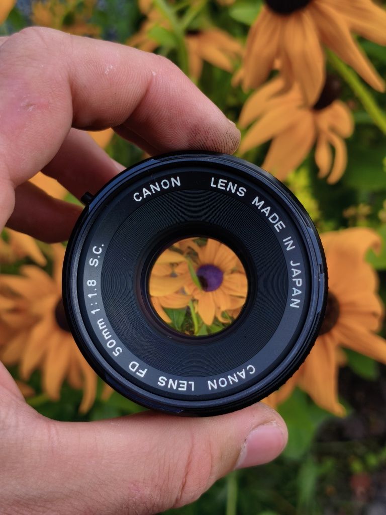 Canon FD 50mm f/1.8 S.C. Super-Stan
