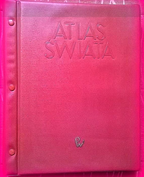 Atlas ŚWIATA-PWN, 1962-STWP,Teodor Naumienko, stan wzorowy.