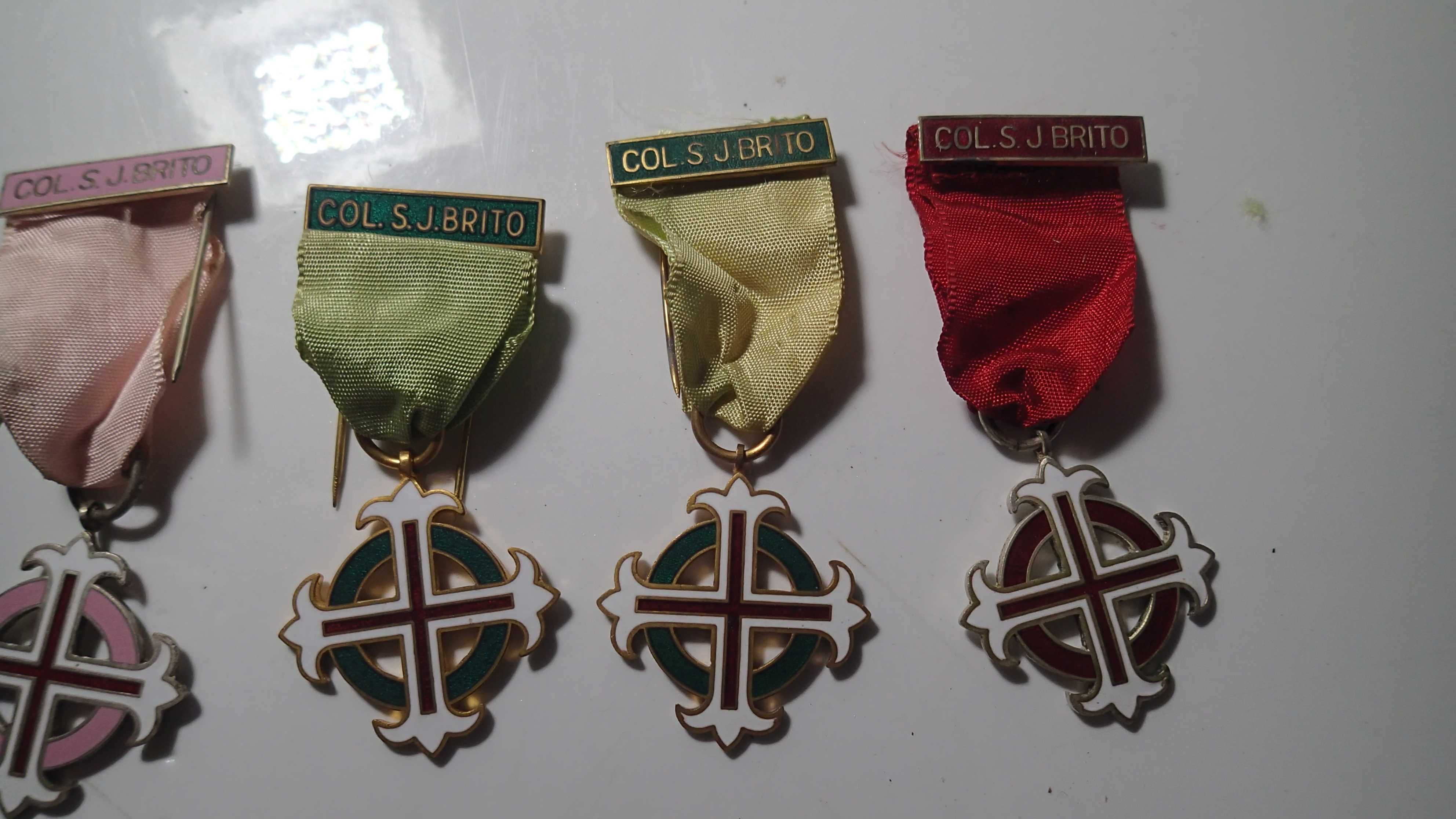 Medalhas de mérito escolar Colégio S.J.Brito