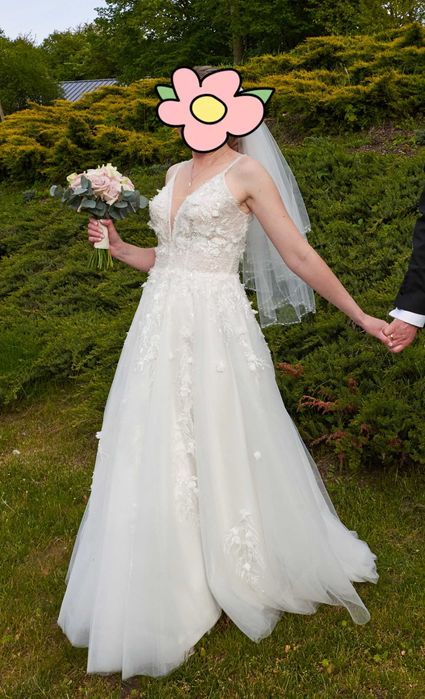 Piękna suknia ślubna