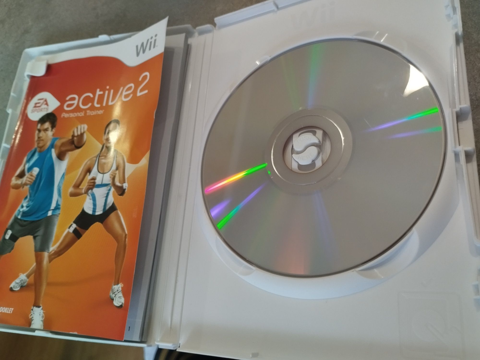 Wii EA Active 2 sensor czujnik ruchu tętna gra stan bdb fitness motion
