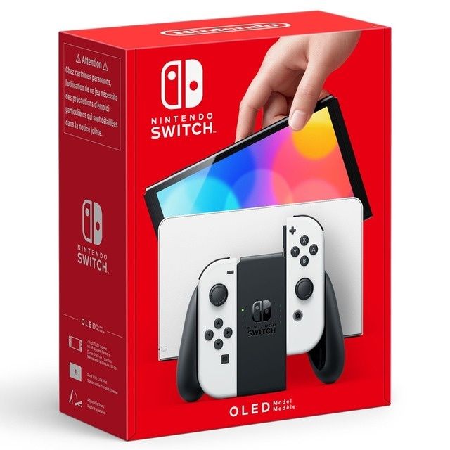 Consola Nintendo Switch Versão OLED Branca