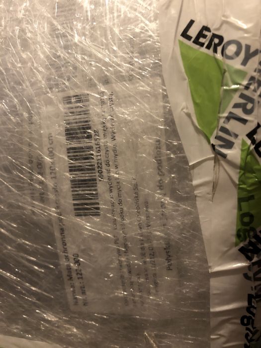 Mata ochronna pod krzesło, fotel 100 x 120 cm transparentna