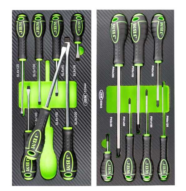 JG 7 CHAVES FENDA+ JG 7 CHAVES CRUZ FIBRA CARBONO REF: SÉRIE410