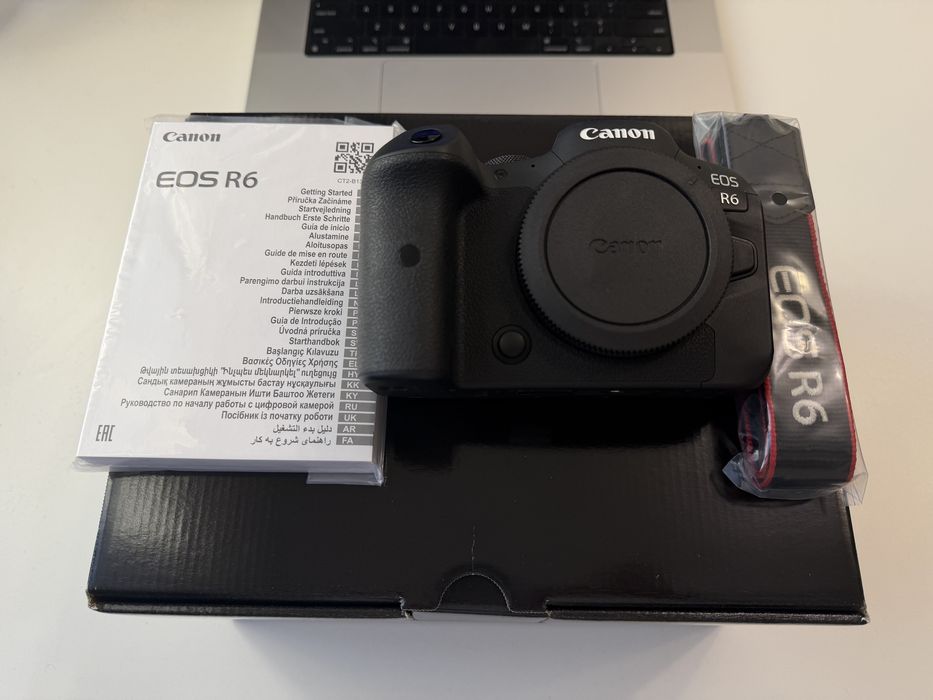 Aparat Canon R6 zadbany, 100% sprawny, nigdy nienaprawiany