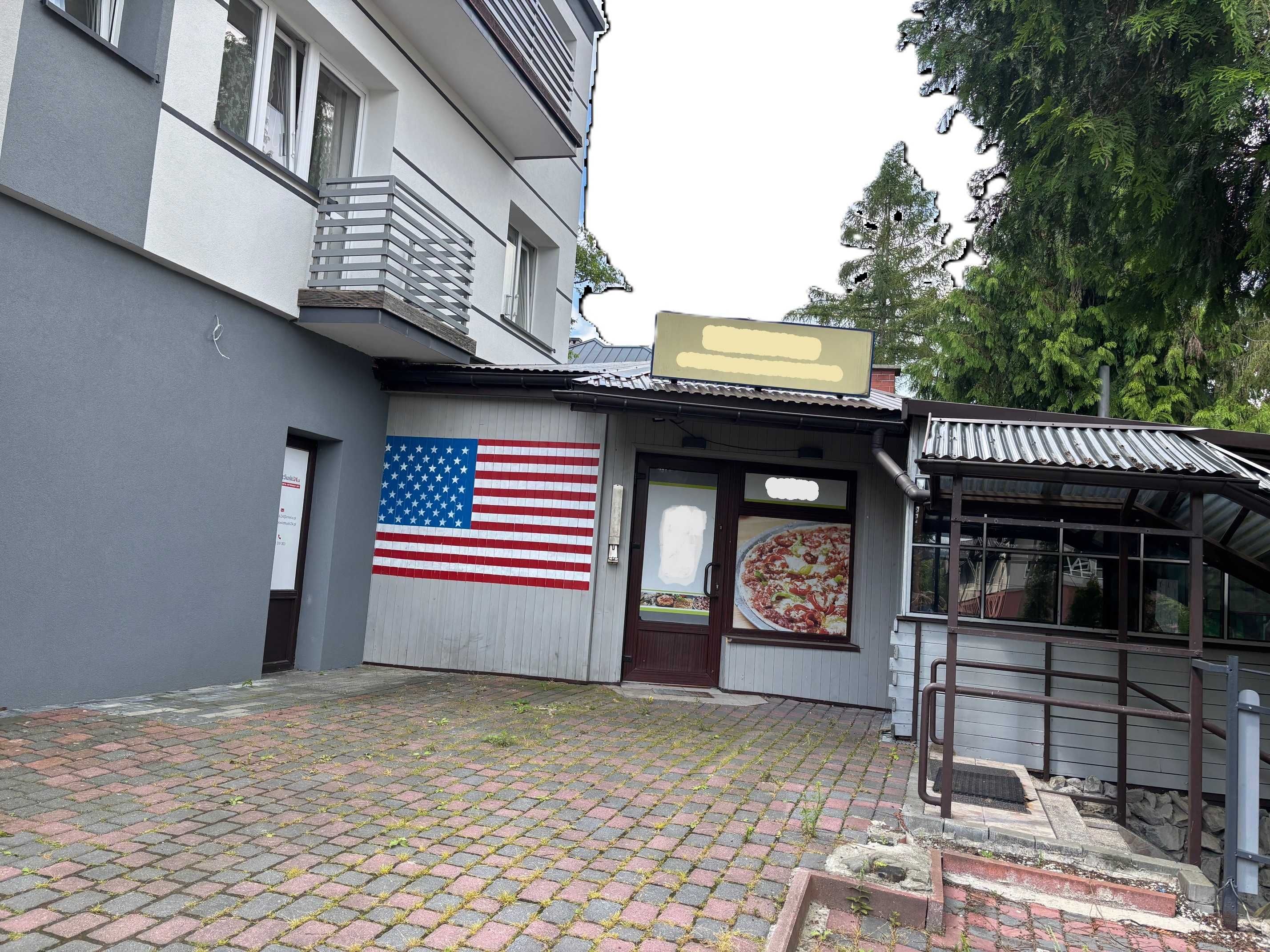 Lokal użytkowy 190m2 + patio 36,2 m2 , ul. Goetla Sucha Beskidzka