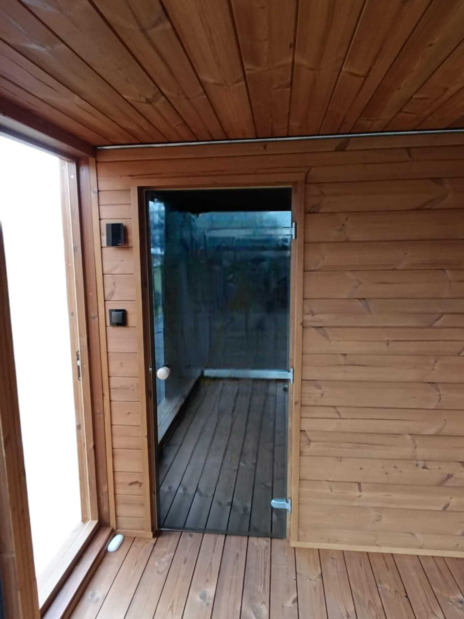 Sauna Ogrodowa LUX z przebieralnią