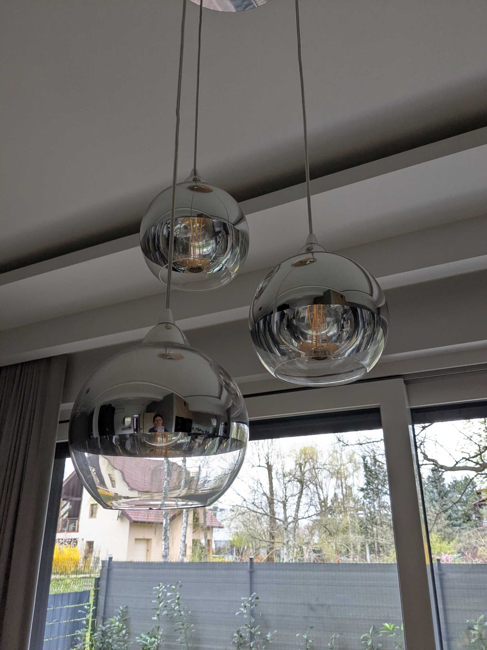 Lampa wisząca chrom GLOBE III Nowodvorski 9306