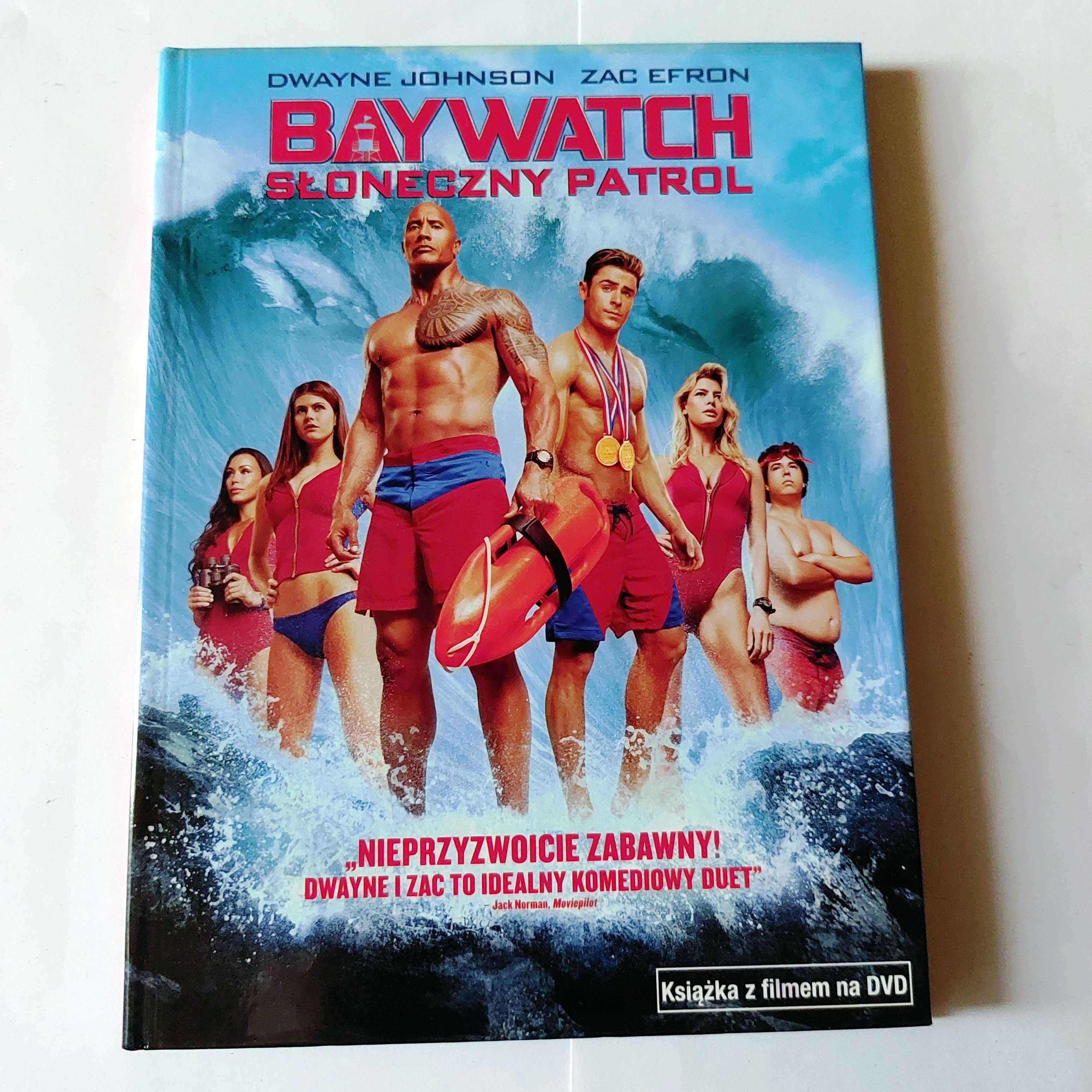 BAYWATCH: słoneczny patrol | książka z filmem na DVD