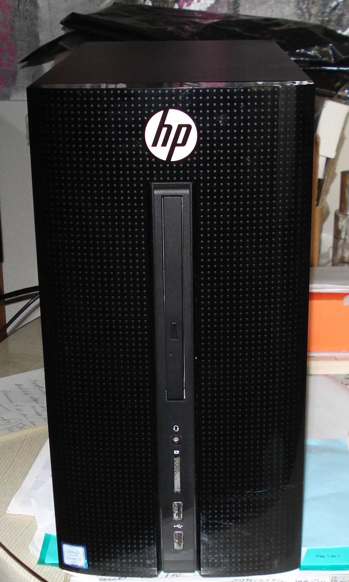 Mini torre HP 460-p000np + Monitor Huawei AD80HW