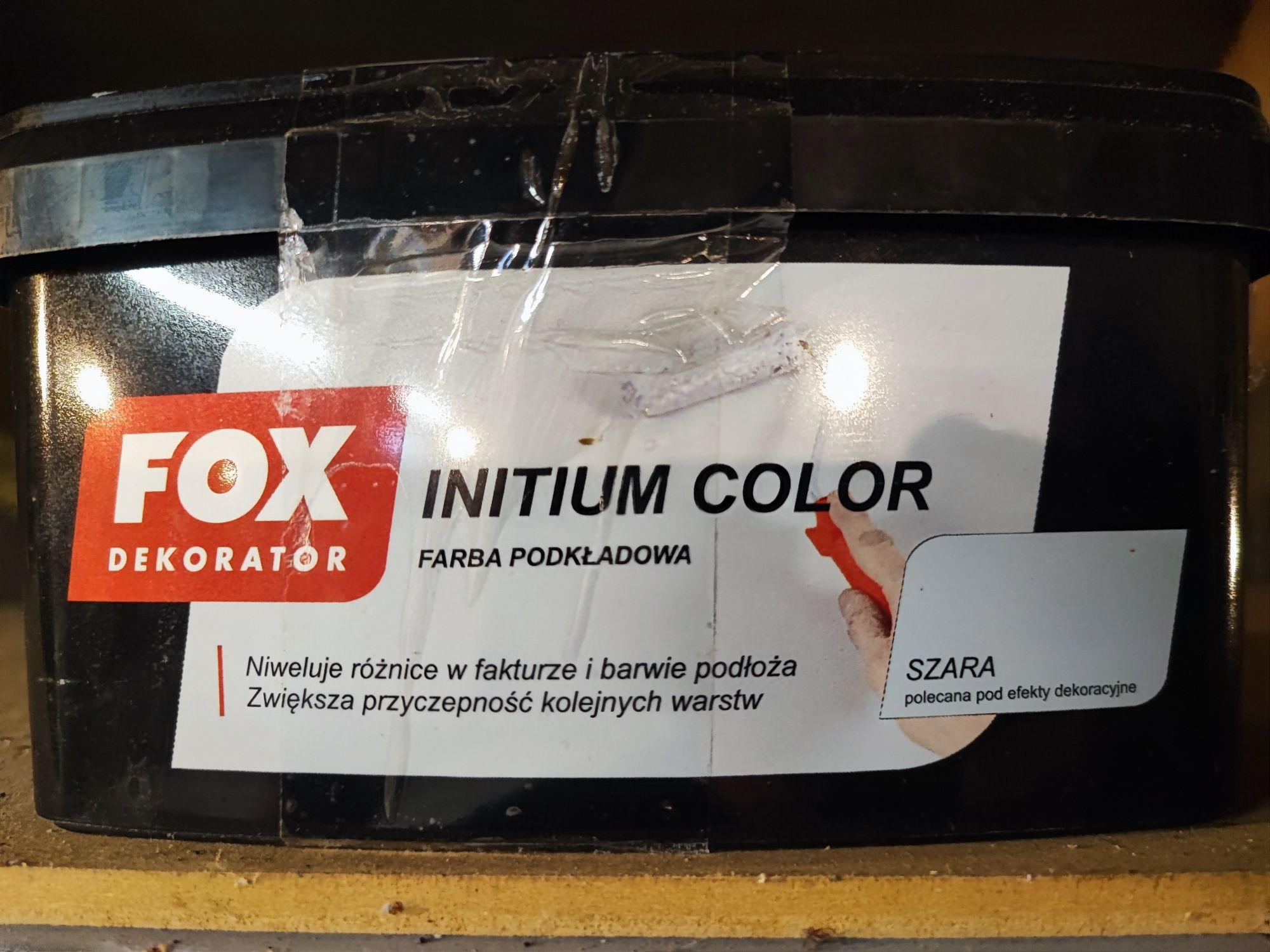 Farba podkładowa initium color Fox - szary (Grey) 1 L