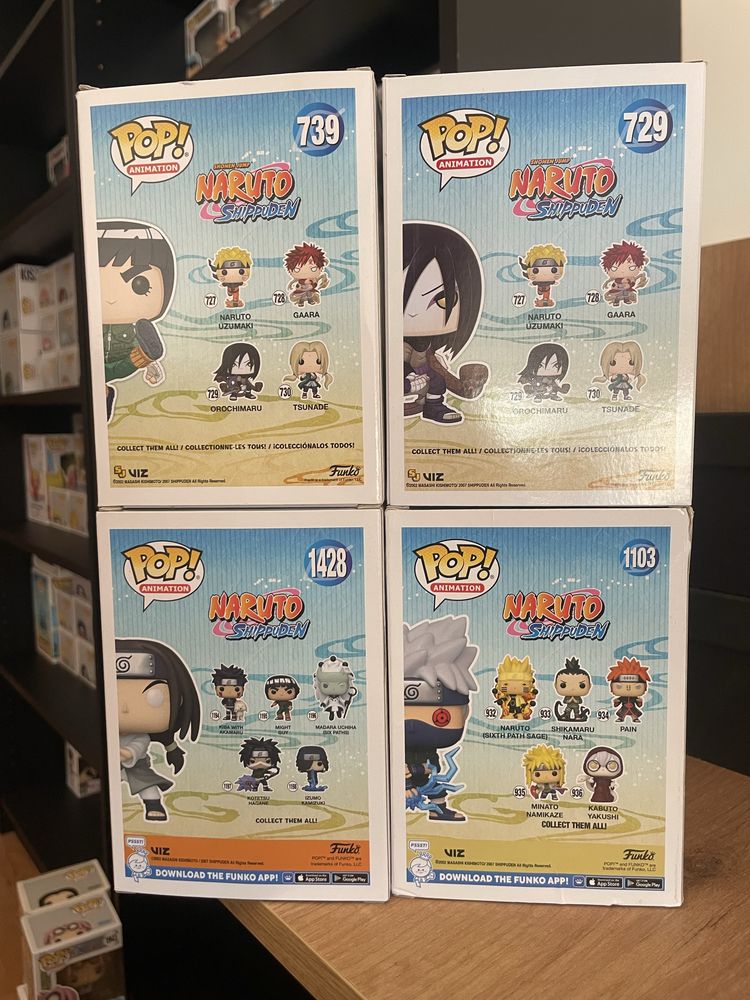 Lote Funko Pop Naruto