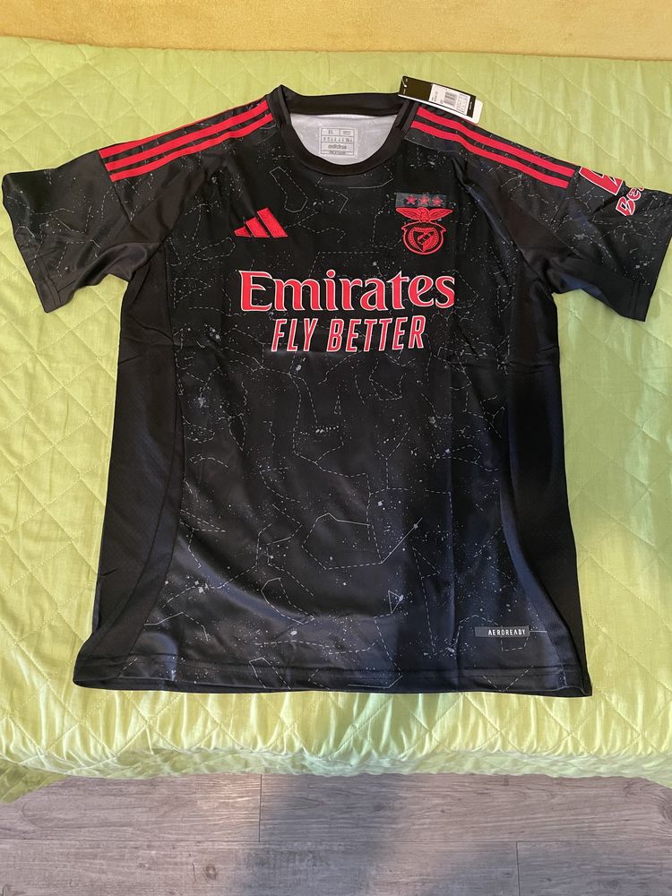 Camisola de SL Benfica - Modelo Preto