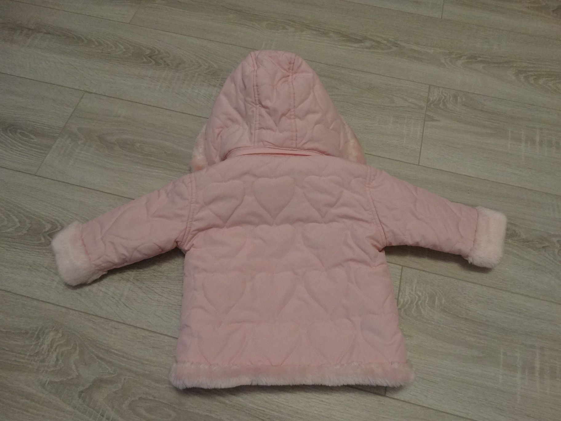 Куртка детская зимняя розовая