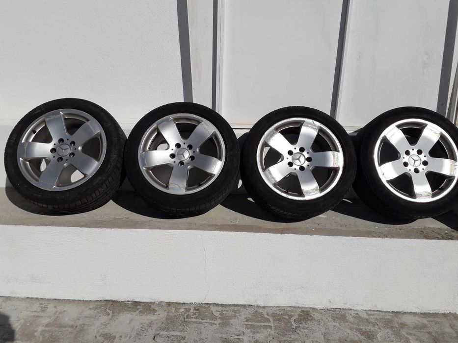 Jantes 17 originais Mercedes-Benz + Pneus W210 / W211