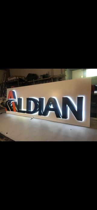 Reklama Producent tablice litery logo led świecące świetlne neonowe