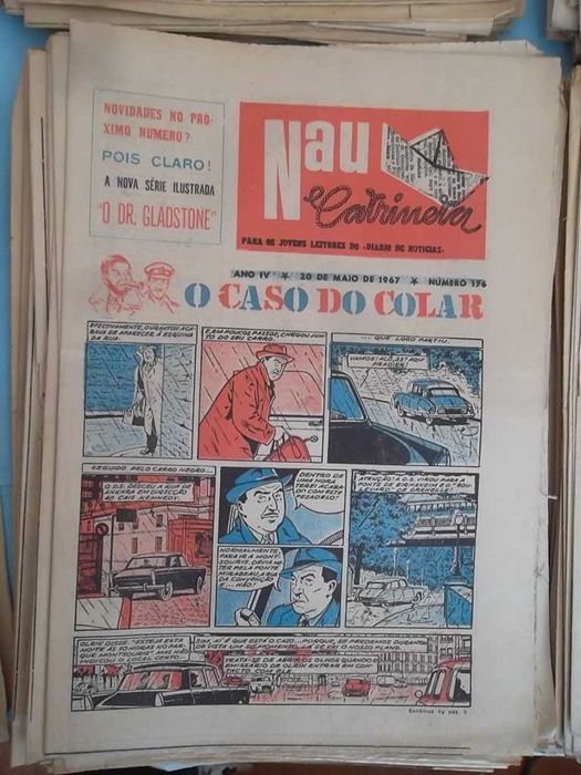 NAU CATRINETA - Suplemento BD do Diário de Notícias (1963) Grande lote