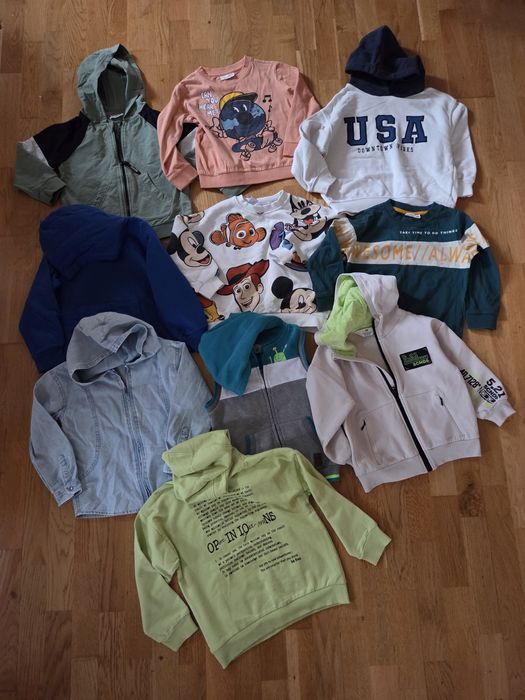 Zestaw 61 szt. Coccodrillo zara h&m cool club getry bluzy koszulki