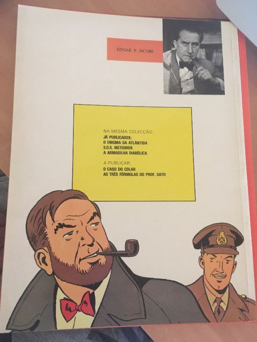 Livro A Armadilha Diabólica - Blake e Mortimer