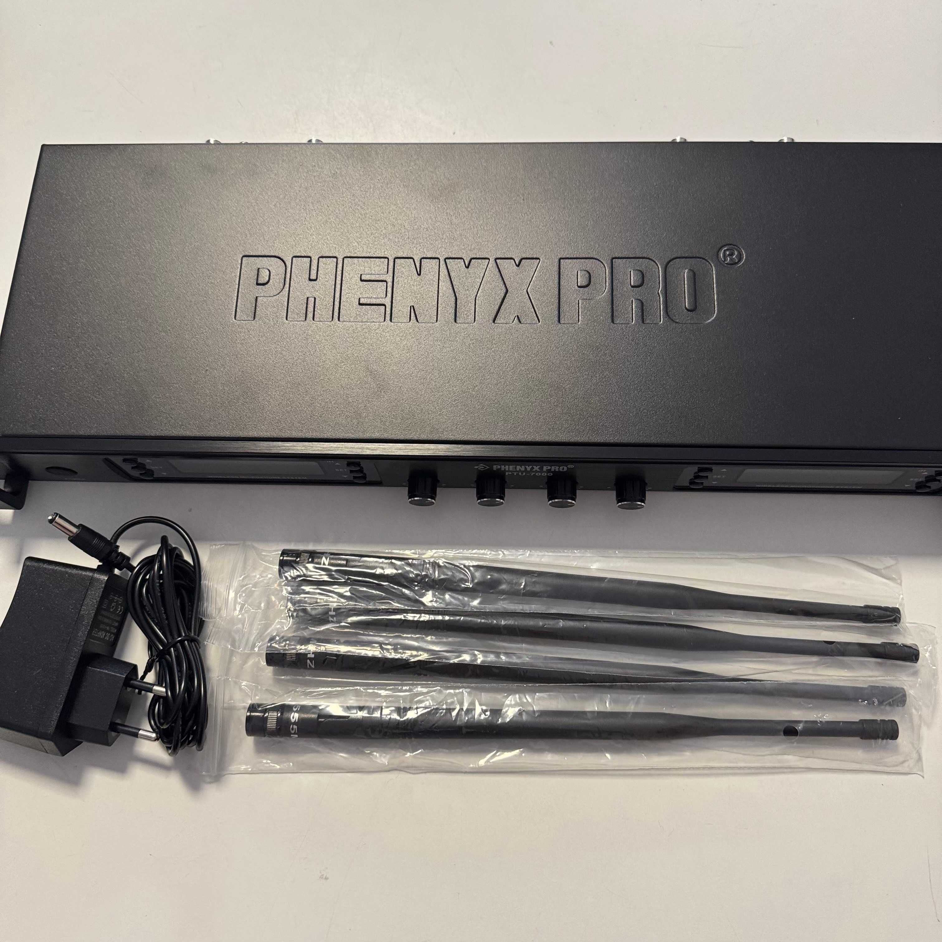 PHENYX PRO PTU-7000 4B System mikrofonów bezprzewodowych, Bodypack