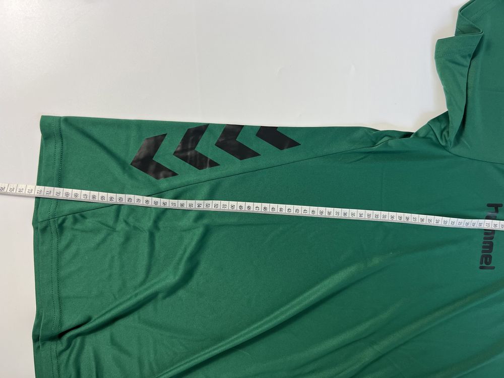 Nowa koszulka sportowa Hummel zielona meska L