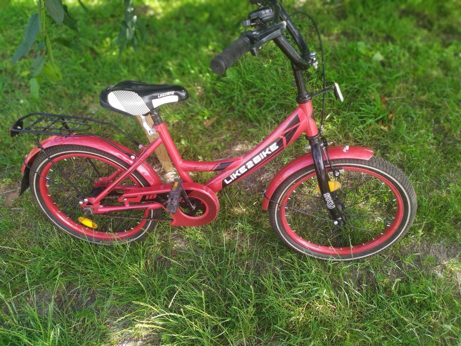 Детский велосипед на 4-7 лет