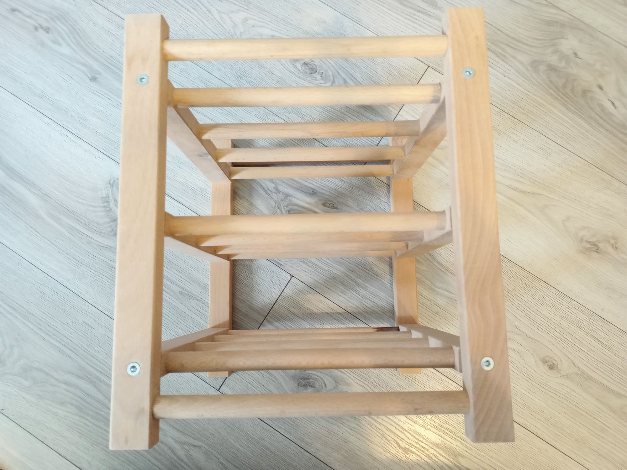 Stojak na wino IKEA, na 9 butelek + imbus