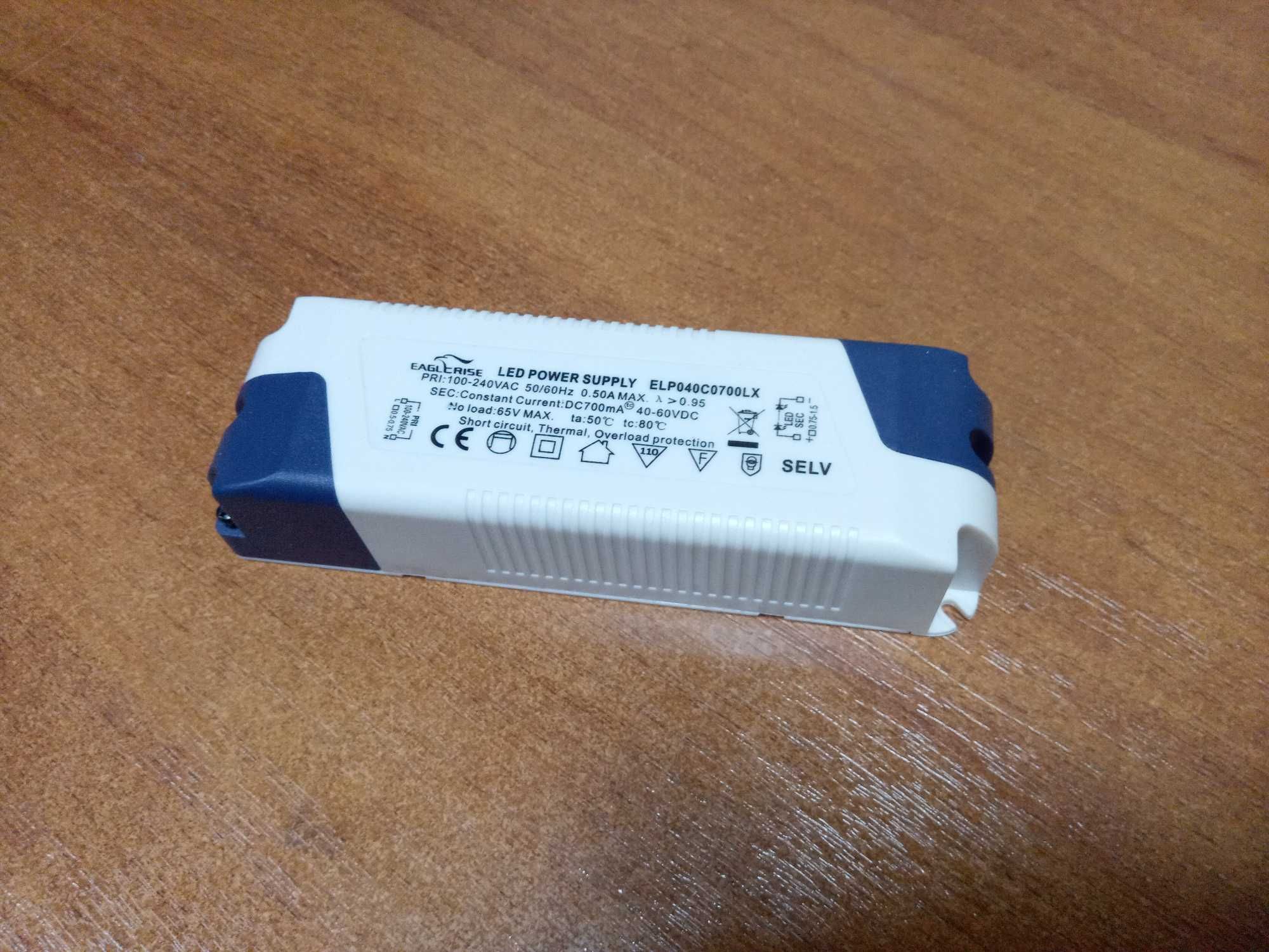 Драйвер светодиода EAGLERISE ELP040C0700LX (Б/У)