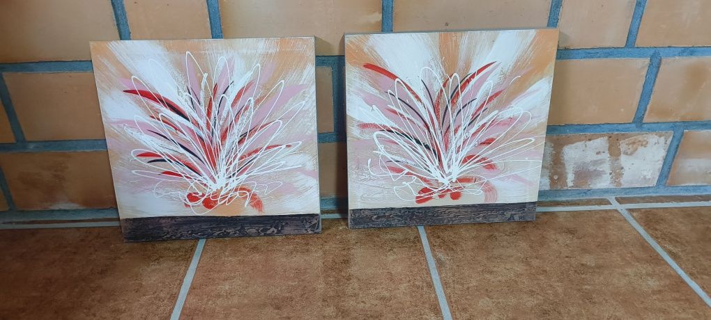 Conjunto quadro tela