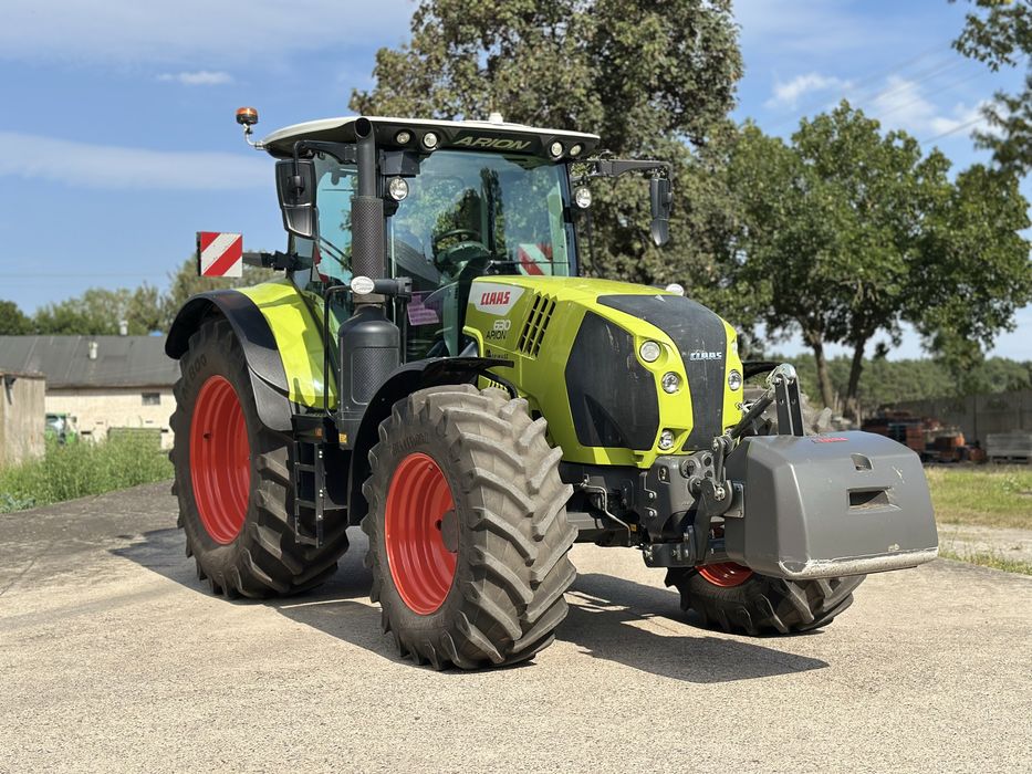 Claas Arion 630 Cebis Hexashift Na Gwarancji . Pierwszy Wlasciciel