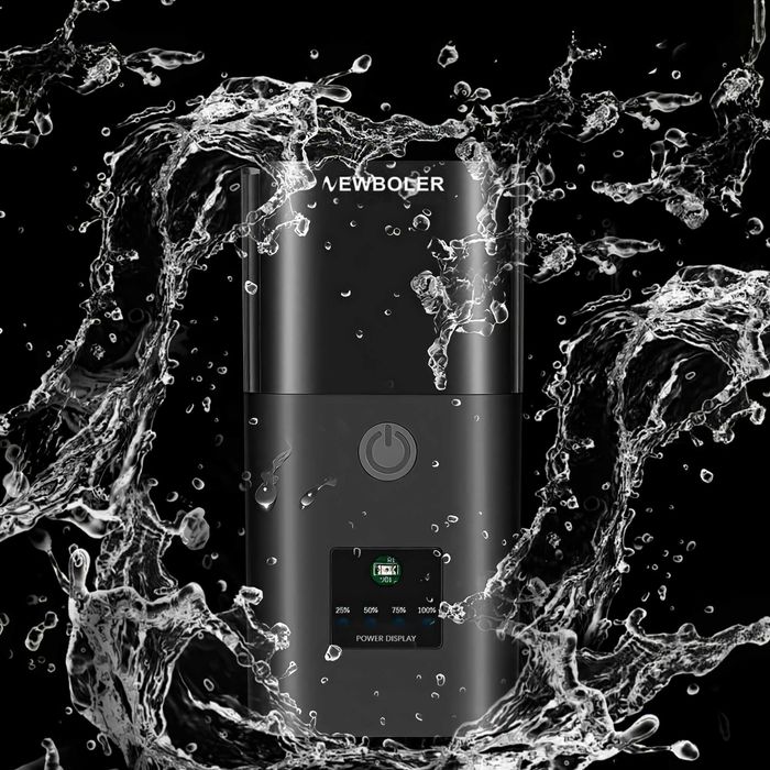 Lampka Rowerowa LED POWERBANK Zestaw Wodoodporna Uchwyt Mocna Tryby