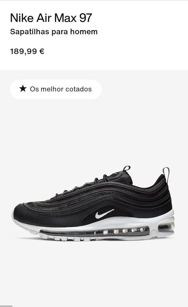 Airmax 97 Black & white