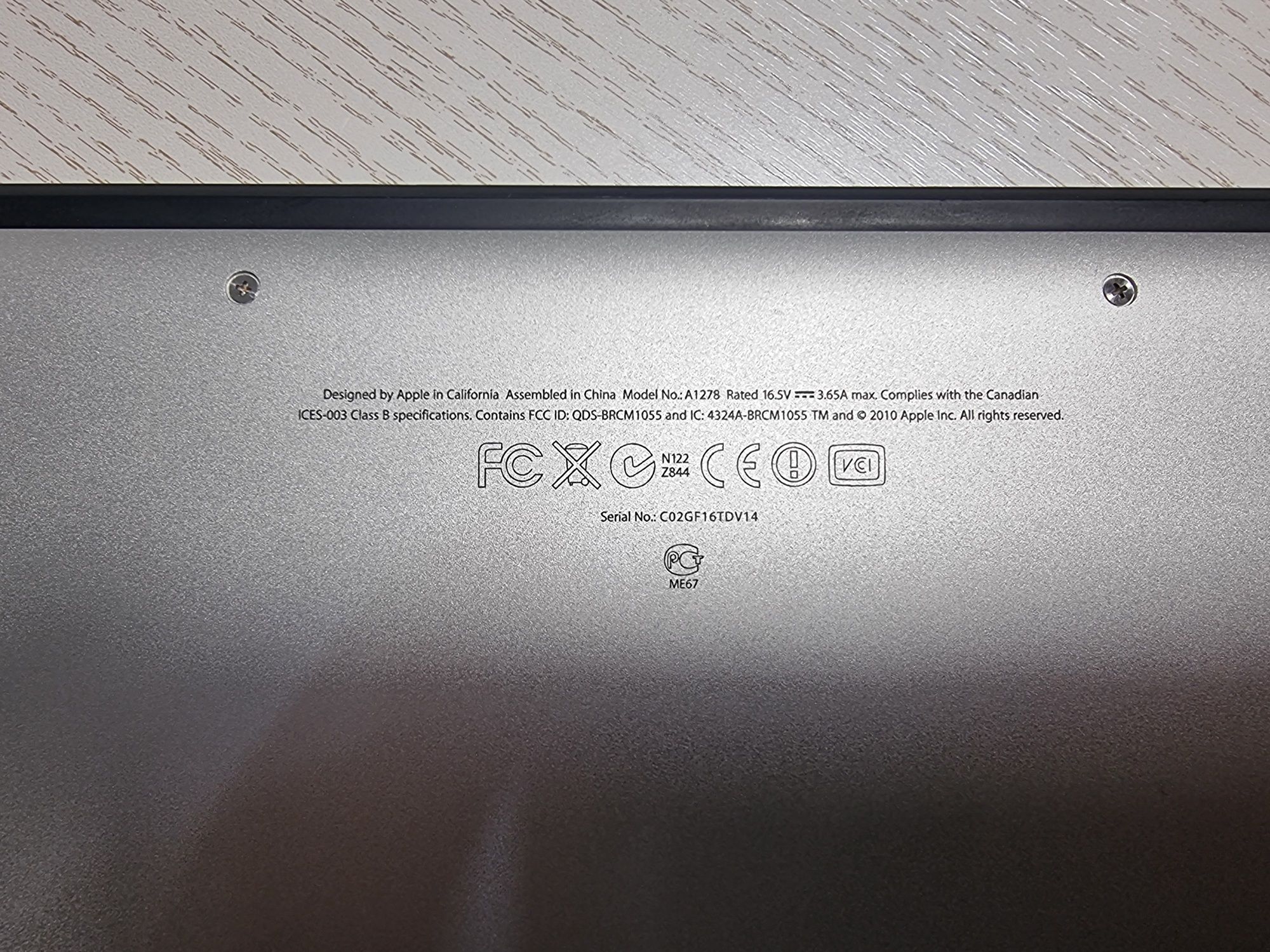 ІДЕАЛ Apple macbooК pro 13" a1278  early 2011
