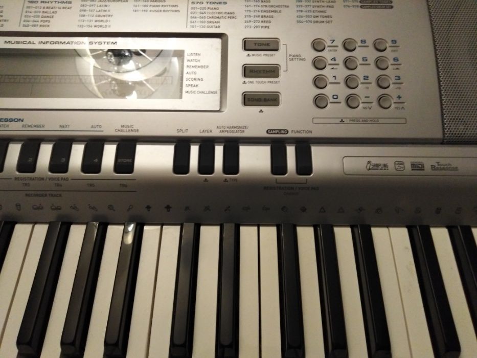Keyboard Casio seria WK
