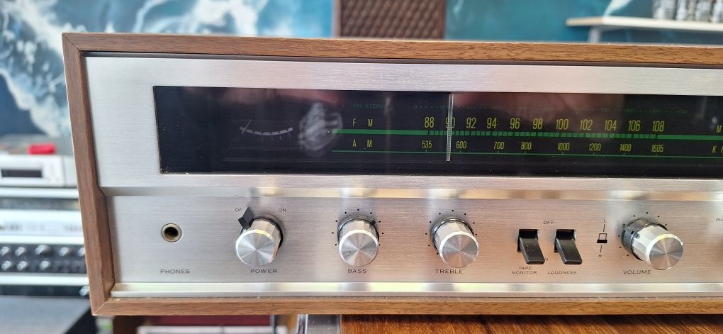 Sansui 210 . Amplituner stereo. St. B.dobry Audio Vintage Pr