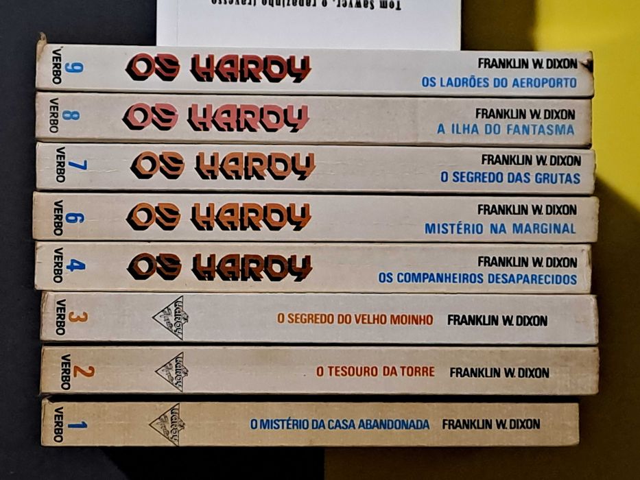 Franklin W. Dixon - Os Hardy (Colecção de 10 volumes)