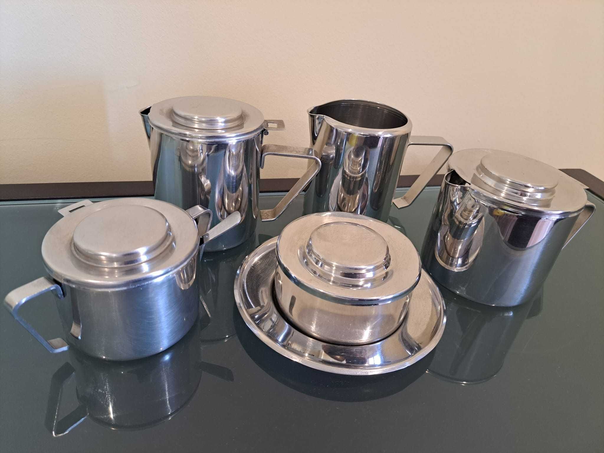 Conjunto de chá e café inox